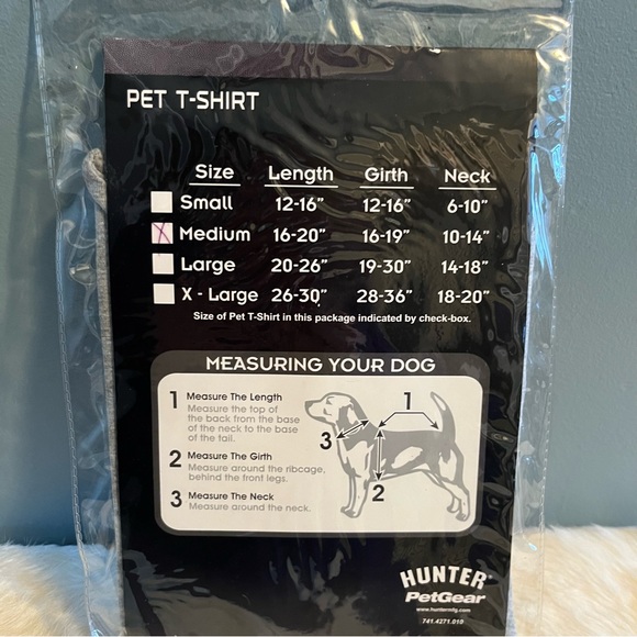 Hunter Pet Gear NFL Chicago Bears Pet T-Shirt - Picture 3 of 10